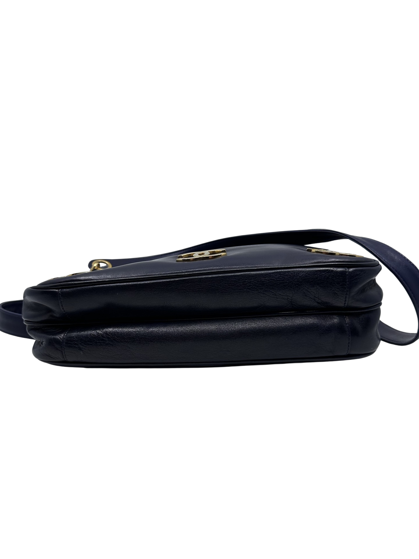 Triple C Lambskin Shoulder Bag